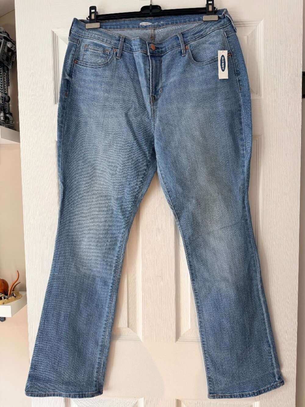 Old Navy Curvy Boot-Cut Jeans Size 14 Blue NWT